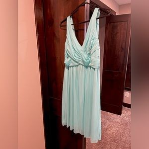 Turquoise Midi Dress